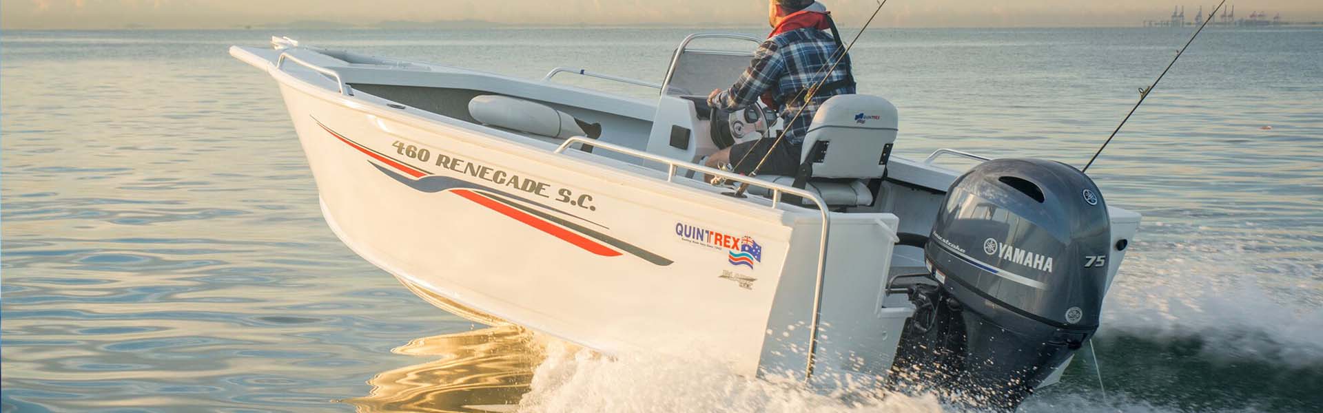 Quintrex 640 Seahawk SC with Yamaha Outboard Motor