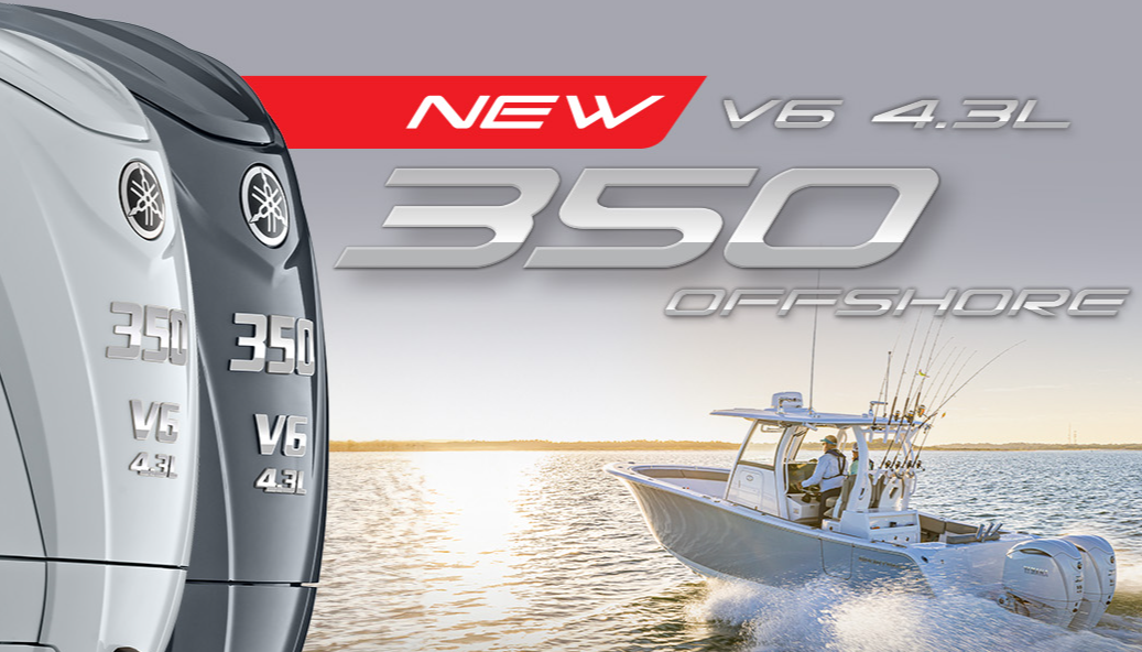 YAMAHA LAUNCHES NEW V6 4.3 LITRE 350 HORSEPOWER OUTBOARD